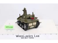 U.S. Army Tank WWII 5.25" Long Toy Vehicle Soldier Plastic Vintage W-338168