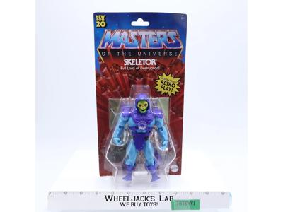 Skeletor Retro Play He-Man MOTU 2019 Mattel Action Figure NEW SEALED
