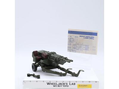 HAL Heavy Artillery Laser Complete G.I. Joe 1982 Hasbro Vehicle Action Figure