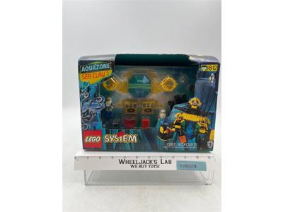 LEGO #1822 Aquazone Sea Claw 7 Aquanauts 183 pieces 1995 NEW MISB SEALED