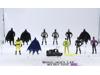 Lot of 12 Batman DC Comics Superheroes Villains ToyBiz Kenner 5" Figures Vehicle