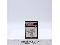 Tantrum Action Figure Vintage Instruction Manual Booklet 1986 G1 Transformers