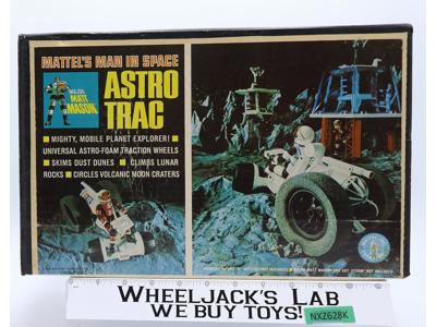 Astro Trac 100% Complete W/Box WORKS Major Matt Mason in Space 1967 Mattel