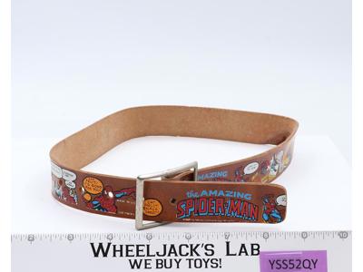 Spiderman Children's Belt 1981 Marvel Lee 26" Length Faux Leather