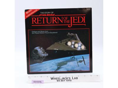 The Story of Star Wars Return of the Jedi Vinyl Record & Book 1983 Vintage