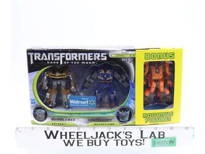 Bumblebee Soundwave Rodimus Transformers DOTM 2010 Hasbro 3-PK NEW SEALED