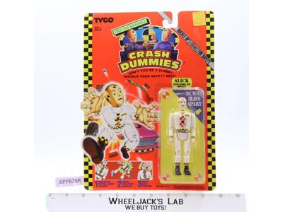 Slick The Incredible Crash Dummies 1991 Tyco Action Figure NEW MOSC SEALED
