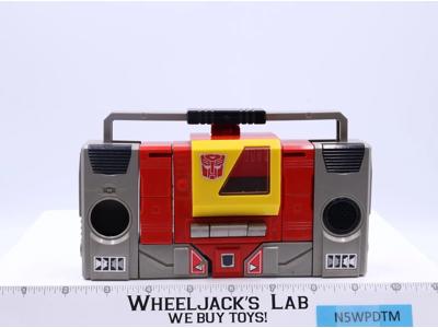 Blaster Vintage Hasbro 1985 G1 Transformers BROKEN DECK & SPEAKER DISC