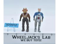 Fire & Mind-Zei 100% Complete Dino Riders 1989 Tyco Vintage Action Figures