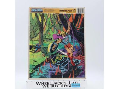 He-Man Masters of the Universe MOTU Frame-Tray Puzzle 1984 Golden