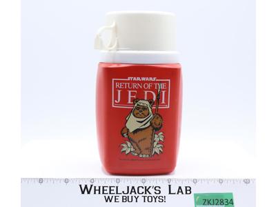 Return of the Jedi Ewok STAR WARS Plastic Thermos ONLY King-Seeley 1983 Vintage