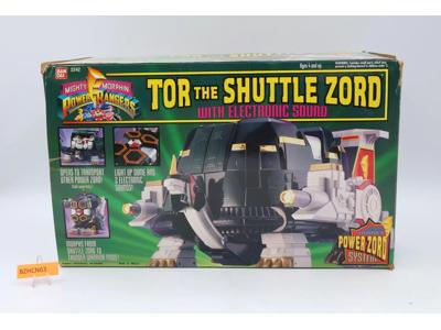 Tor the Shuttle Zord Mighty Morphin Power Rangers 1994 Bandai Action Figure