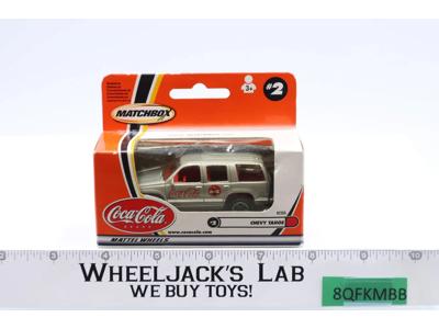 Chevy Tahoe 2000 Matchbox Coca-Cola #92355 NEW MISB