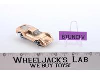 Aurora Cigar Box Gold Chrome Dino Ferrari #6111 Vintage Car USA 1960s