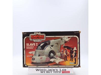 Boba Fett's Slave 1 100% Complete W/Box Star Wars 1980 Kenner Vintage Vehicle