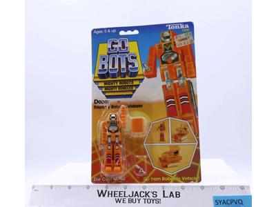 Dozer Friendly Robot Bulldozer Gobots 1984 Tonka Action Figure NEW MOSC SEALED