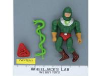 King Hiss 100% Complete He-Man Masters of the Universe MOTU 1986 Mattel Vintage