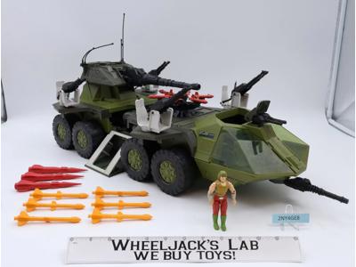 Rolling Thunder W/ Armadillo Complete GI Joe 1988 Hasbro Action Figure Vehicle