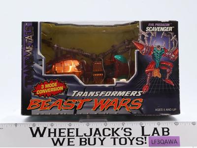Scavenger Transformers Beast Wars Transmetals Kenner Action Figure NEW MIB