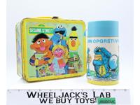 Sesame Street Metal Lunch Box w/ Thermos 1979 Aladdin Industries Vintage