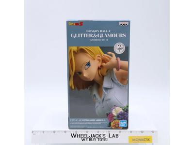 Dragon Ball Z Android 18 II White Glitter & Glamours Banpresto Bandai Figure MIB