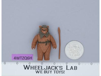 Romba Ewok W/ Coin 100% Complete Last 17 Star Wars POTF 1985 Kenner NO REPRO