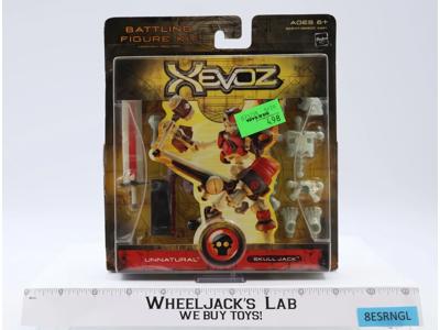 Unnatural Skull Jack Xevoz 2004 Hasbro Action Figure NEW SEALED