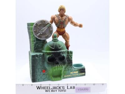 He-Man Talking Toothbrush Masters Of The Universe MOTU He-Man 1984 Mattel