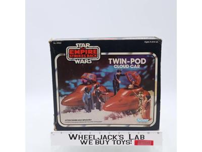 Twin Pod Cloud Car 100% Complete W/Box Star Wars ESB 1980 Kenner Figure Vehicle