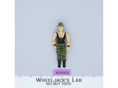 Sgt. Slaughter V2 G.I. Joe 1986 Hasbro Vintage Action Figure Nice!