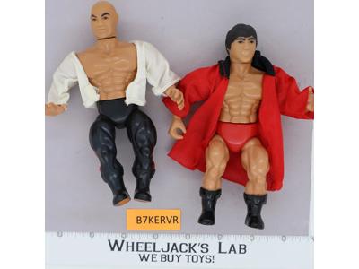 Baron Von Raschke vs Rick Martel AWA Wrestling 1985 Remco Action Figure Pair