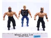 Road Warriors Tag Team Hawk, Animal & Paul AWA Wrestling 1985 Remco Set of 3