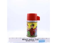 Huckleberry Hound and His Friends Metal Thermos Huckleberry Hound 1961 VTG