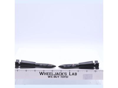 Skystriker XP-14F Large Missiles x2 1983 GI Joe Hasbro Vintage Figure Vehicle