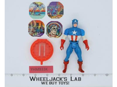 Captain America 100% Complete Marvel Comics Secret Wars 1984 Mattel Figure