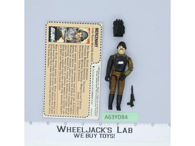 Major Bludd V1 MAIL AWAY Complete G.I. Joe 1983 Hasbro Vintage Action Figure