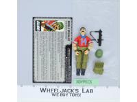 Bazooka V1 RED CARD BACK Complete G.I. Joe 1985 Hasbro Vintage Action Figure