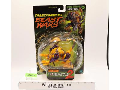 Cheetor Transformers Beast Wars Transmetals 2 1998 Hasbro Figure NEW SEALED