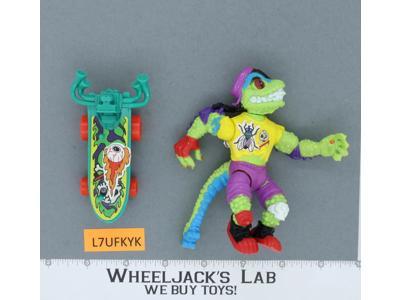 Mondo Gecko 100% Complete Teenage Mutant Ninja Turtles TMNT Playmates 1990