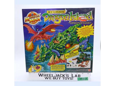 Dragon Island Playset Mighty Max 1993 Bluebird Toys Vintage NEW SEALED