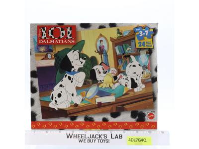 DISNEY 101 Dalmations #41209 24 Piece Puzzle Mattel 1996 NEW MISB SEALED