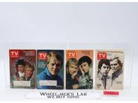Starsky & Hutch Lot of 4 TV Guide 1975-78 David Soul Paul Michael Glaser Vintage