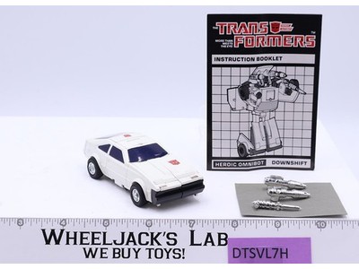 Downshift 100% Complete 1985 G1 Transformers Toyota Celica Supra Action Figure