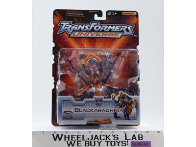Blackarachnia Transformers Universe 2003 Hasbro Action Figure NEW SEALED