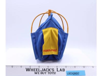 #312 Blue and Yellow Camping Tent Adventure People 1974 Fisher Price