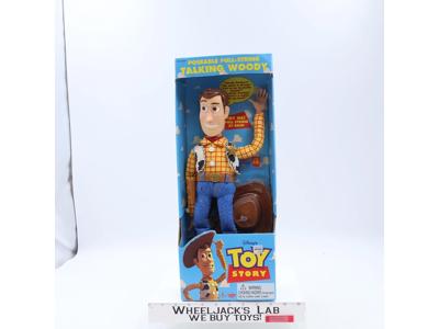 Pull String Talking Woody Disney Toy Story 1995 Thinkway Toys Vintage NEW SEALED