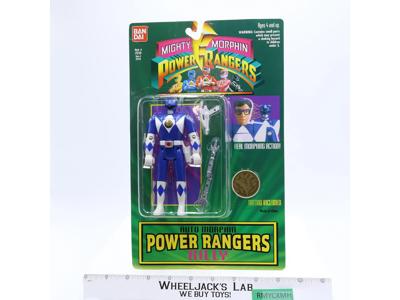 Auto Morphin Billy Blue Ranger Mighty Morphin Power Rangers 1994 Bandai NEW MOSC