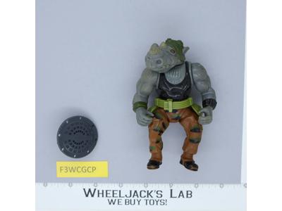 Rocksteady HARD HEAD Teenage Mutant Ninja Turtles TMNT 1988 Playmates Vintage