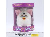 ELECTRONIC Furby 70-800 WHITE PINK EARS 1998 Tiger Electronics NEW SEALED