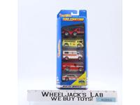 5 Car Gift Pack Hot Wheels Fire Fighting 1997 Mattel 1:64 Scale NEW SEALED